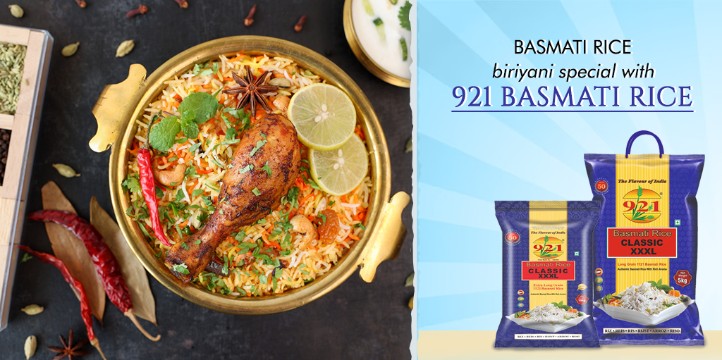 Basmati rice biryani special with 921 basmati rice