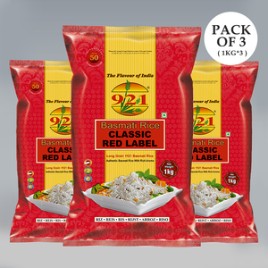 921 Classic Red Label Pulav Special (Pack Of 3)