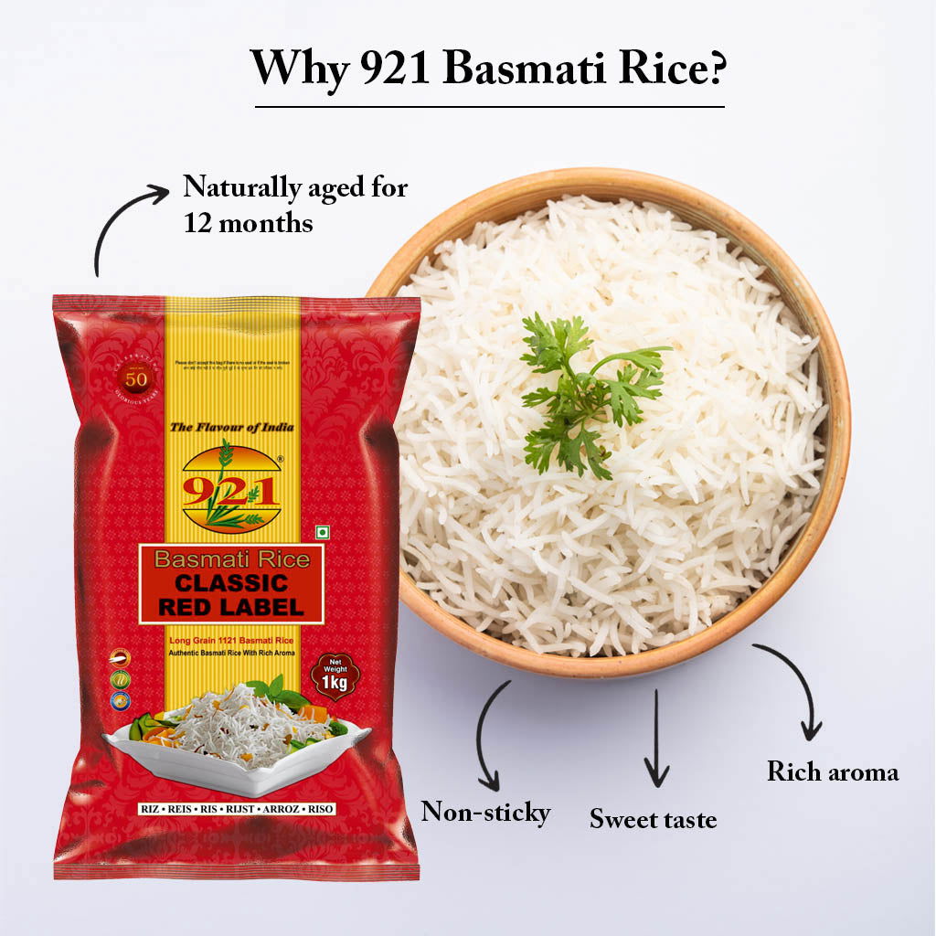 921 Classic Red Label Pulav Special (Pack Of 3)