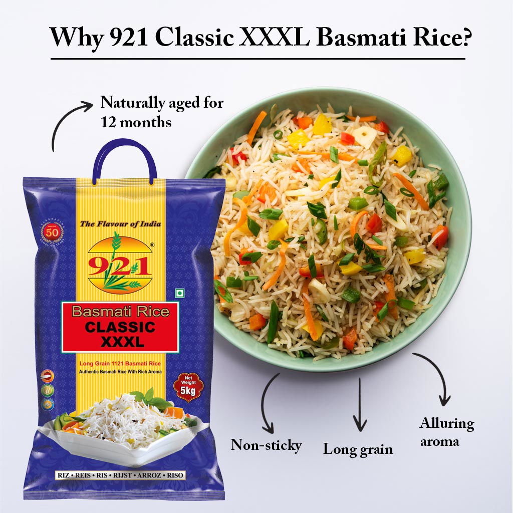921 Classic XXXL Basmati Rice Biryani Special (5KG)