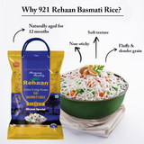 Rehaan Classic Biryani Special Extra Long Grain Basmati Rice (5KG)